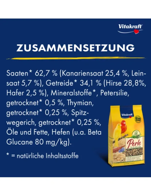 Vitakraft Perle für Kanarien 1kg