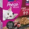 Vitakraft Poésie Délice Farm Selection in Sauce 4 x mit herzhaftem Rindfleisch, 4 x mit wertvollem Herz 680g
