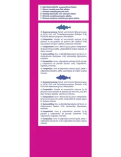 Vitakraft Poésie Délice Fish Selection in Sauce 3 x mit erlesenem Seelachs, 3 x mit delikatem Kabeljau 510g