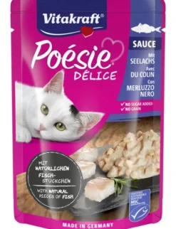 Vitakraft Poésie Délice in Sauce Seelachs 85g