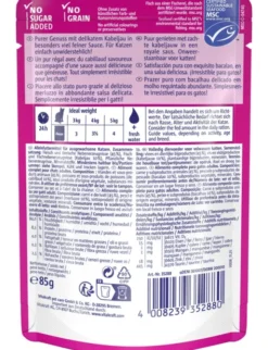 Vitakraft Poésie Délice in Sauce Kablejau 85g