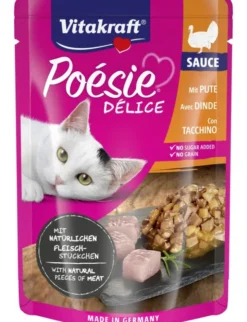 Vitakraft Poésie Délice in Sauce Pute 85g