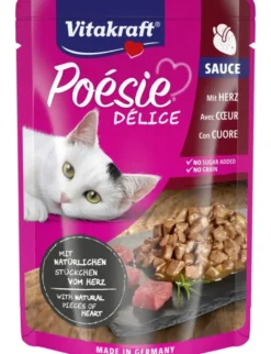 Vitakraft Poésie Délice in Sauce Herz 85g