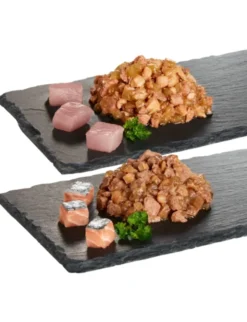 Vitakraft Poésie Délice Meat & Fish in Gelée 3 x mit Putenbrust, 3 x mit Lachs 510g