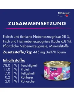 Vitakraft Poésie Mousse Lachs 85g