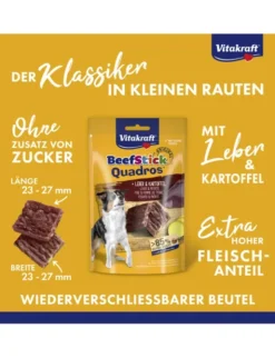 Vitakraft Quadros Leber & Kartoffel 70g