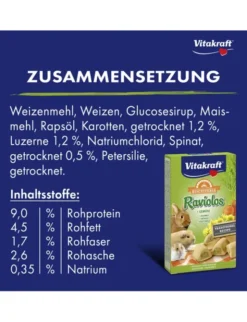 Vitakraft Raviolos Gemüse 100g