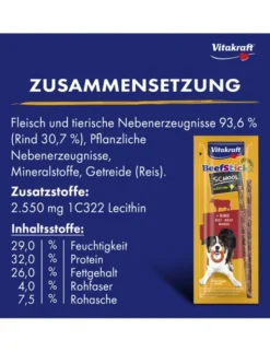 Vitakraft School Beef Stick Rind 20g