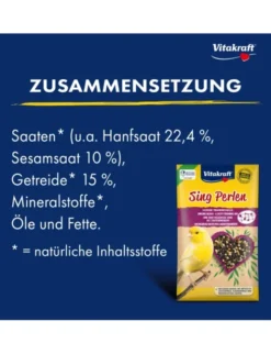 Vitakraft Singperlen für Kanarien 20g