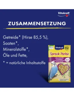 Vitakraft Sprech Perlen Hirse & Saaten 20g