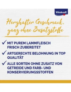 Vitakraft Strips Lamm 80g