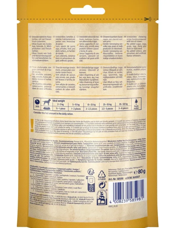 Vitakraft Strips Pansen 80g