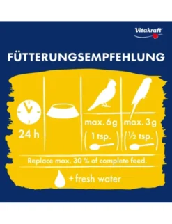 Vitakraft Stärkung für Großsittiche 30g