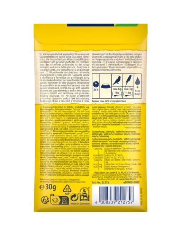 Vitakraft Stärkung für Großsittiche 30g