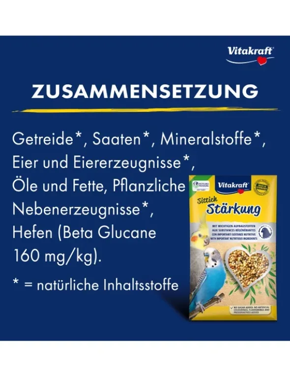 Vitakraft Stärkung für Großsittiche 30g