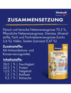 Vitakraft Treaties Minis Lachs 48g