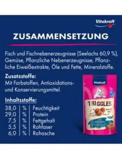 Vitakraft Triggles Seelachs 40g
