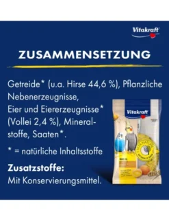 Vitakraft Vita Nature Ring XL für Sittiche 70g