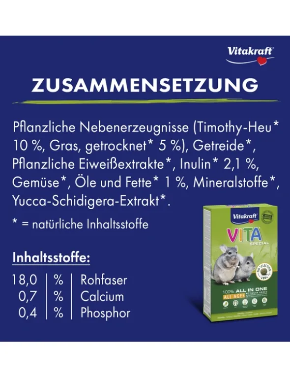 Vitakraft Vita Special All Ages Gräser & Kräuter 600g