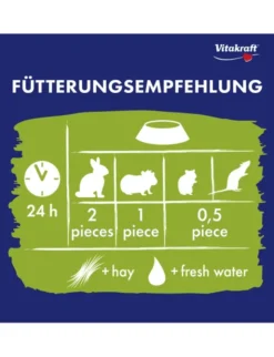 Vitakraft Vita Verde Fritten Luzerne & Karotte 200g