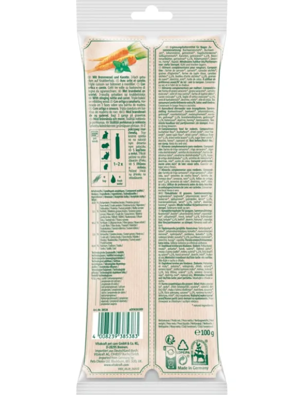 Vitakraft Vita Verde Kräcker Brennnessel und Karotte 100g