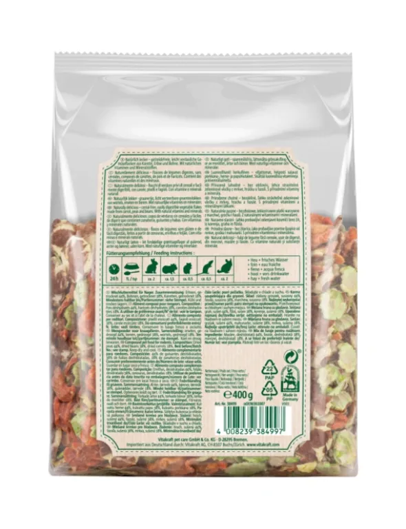 Vitakraft Vita Ver Nature Flakes Gemüseflocken 400g