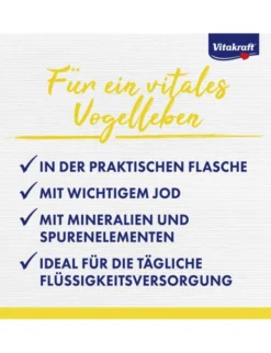 Vitakraft Vogel-Trank + Jod 500ml