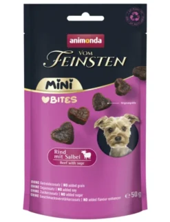 Vom Feinsten Adult Mini Love Bites Love Bites Rind mit Salbei 50g