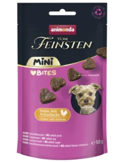 Vom Feinsten Adult Mini Love Bites Love Bites Huhn mit Artischocke 50g