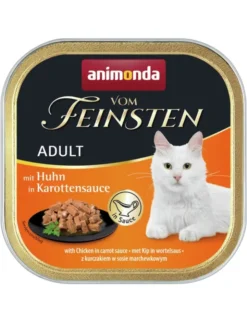 Vom Feinsten Adult mit Huhn in Karottensauce 100g