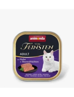 Vom Feinsten Adult mit Huhn & Meeresfrüchten 100g