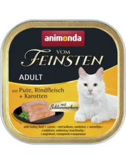 Vom Feinsten Adult Schlemmerkern mit Pute, Rindfleisch & Karotten 100g