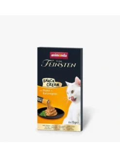 Vom Feinsten Adult Snack mit Huhn + Katzengras 90g
