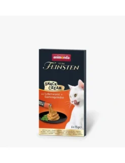 Vom Feinsten Adult Snack mit Leberwurst + Gartengemüse 90g