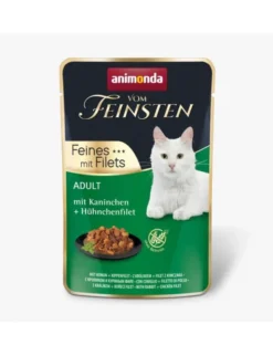 Vom Feinsten Feines mit Filets Adult mit Kaninchen & Hühnchenfilet 85g