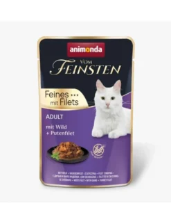 Vom Feinsten Feines mit Filets Adult mit Wild & Putenfilet 85g