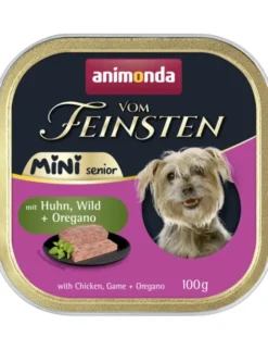 Vom Feinsten Senior Mini mit Huhn + Wild und Oregano 100g