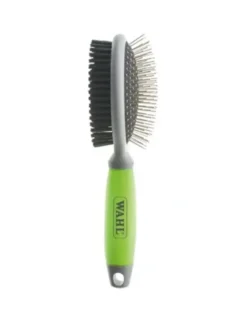 WAHL Fellpflegebürste ergonomischer Griff grün