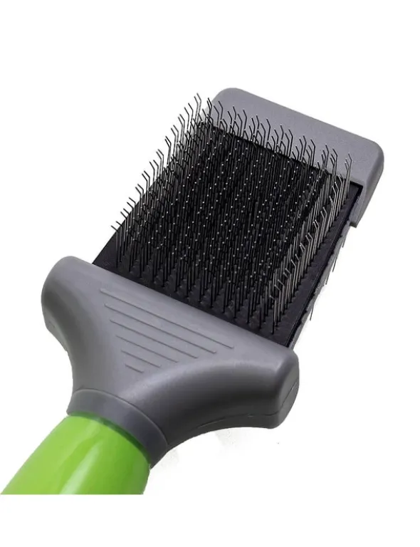 WAHL Zupfbürste Flexibel Zweiseitig grün