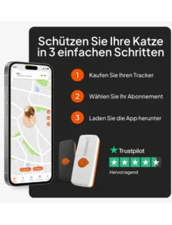 Weenect XS GPS Tracker für Katzen weiß