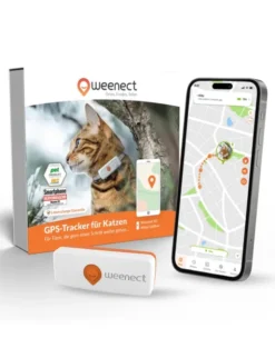 Weenect XS GPS Tracker für Katzen weiß