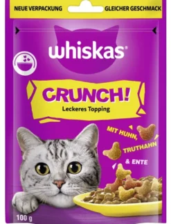 whiskas CRUNCH Mit Huhn, Truthahn & Ente 100g