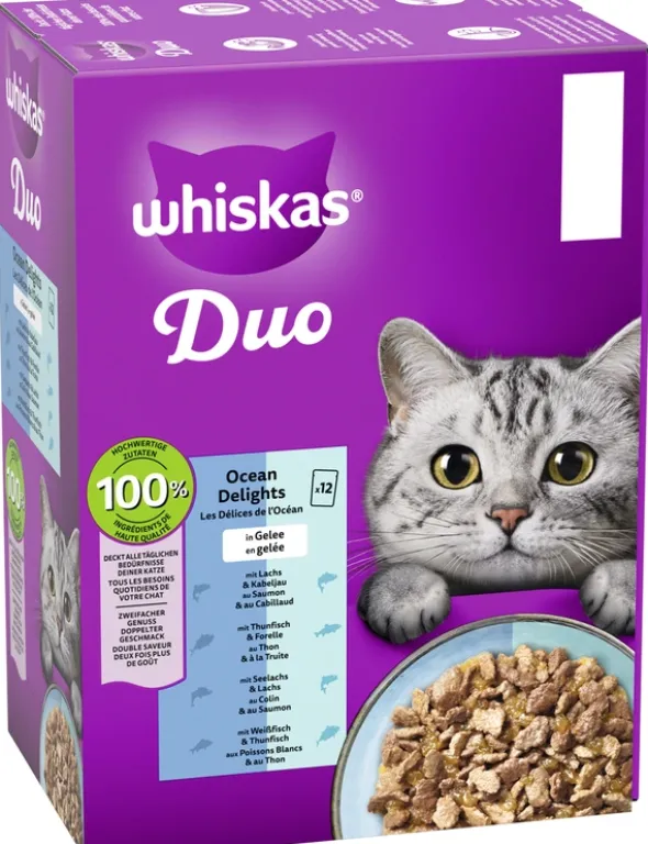 whiskas Duo Ocean Delight in Gelee 1kg