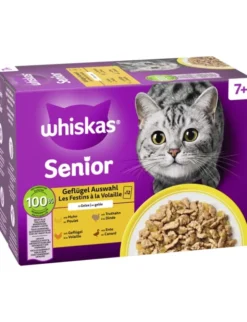 whiskas 7+ Geflügel Auswahl in Gelee 1kg