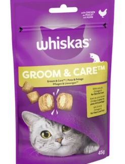 whiskas Groom + Care mit Huhn 45g