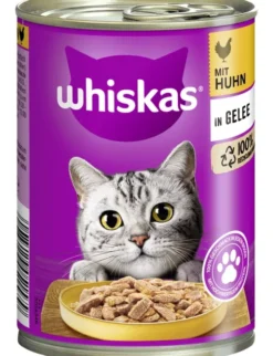 whiskas 1+ in Gelee mit Huhn 400g