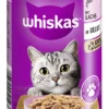 whiskas 1+ in Gelee mit Lachs 400g