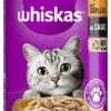 whiskas 1+ in Sauce mit Geflügel 400g