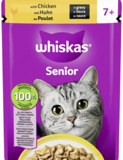 whiskas 7+ in Sauce mit Huhn 85g