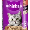 whiskas 1+ in Sauce mit Rind 400g